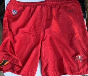 Nike On Field Apparel NFL Tampa Bay Buccaneers Red Team Dri-fit Shorts Size 4xl - Picture 1 of 4