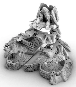 Décor Gamescape 3D Maison de Halfling (non peint) - Imagen 1 de 4