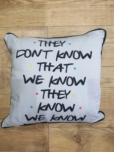 Friends TV show square cushion 16in x 16in - Picture 1 of 4