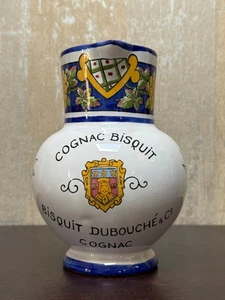 Vintage Cognac Bisquit Dubouché & Co Krug Faïencerie d’Art Angoulême Frankreich - Bild 1 von 6