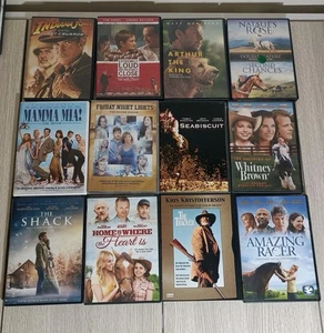13 DVD Familie & Drama Film Lot - Inspirierend, Pferd, Abenteuer und Glaube - Bild 1 von 3