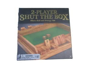 New Two-Player Shut the Box Strategy Game for Kids and Adults Aged 5 and up - Picture 1 of 4