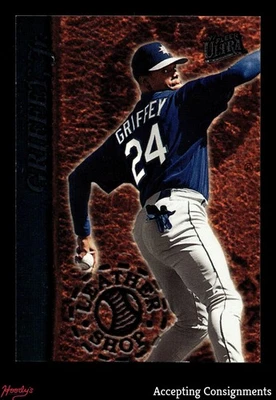 Ultra Leather Shop #1 1997 Ken Griffey Jr. Mariners Foto 1 de 2