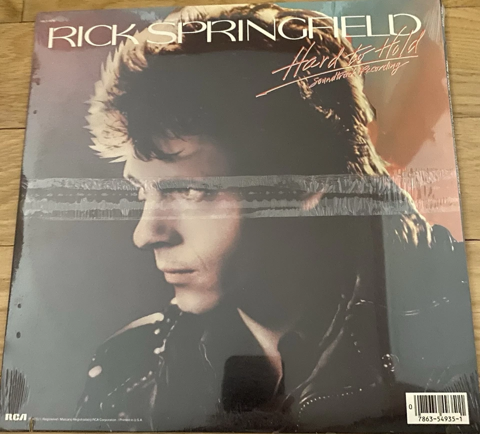 Hard To Hold - Soundtrack Recording by Rick Springfield 1984 LP Vinyl VG+ - Image 1 of 1