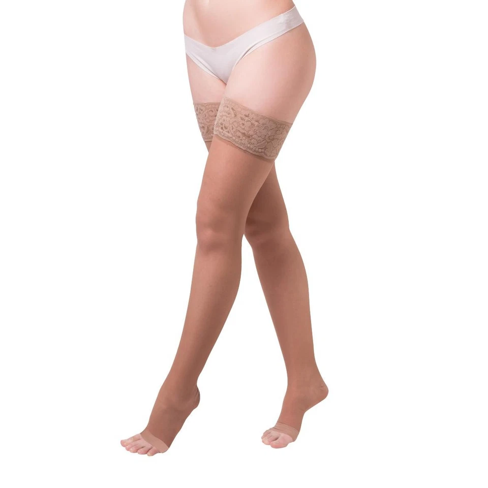 Sanagens Autoreggenti Punta Aperta Calze a compressione graduata 140 DEN PLAYA 1 - Immagine 1 di 1