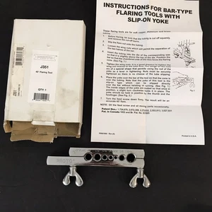 Pronto J-351 Herramienta de Acampado de Tubos 45 Grados con Caja y Página de Información 1/2"-5/8" - Imagen 1 de 4