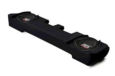 MTX Thunderform Ford F-250 Super Cab 2000-2014 AMPLIFICADO doble caja de subwoofer de 10" Foto 1 de 2