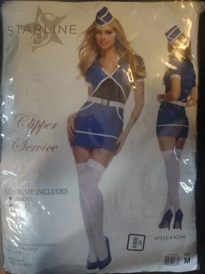 全新 Starline CLIPPER SERVICE 女式服装 尺寸 M S2168  — 第 1/2 张图片