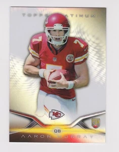 2014 Topps Platinum RC Rookie Refractor #115 Aaron Murray Kansas City Chiefs - Picture 1 of 1
