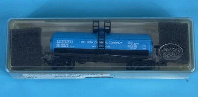 Model Power 3458 N Scale Dow Chemical Co. SIngle Dome Tank Car 624432 NEW in Box - Image 1 of 4