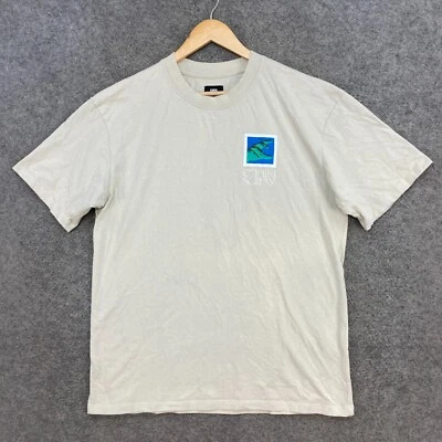 Edwin T-Shirt Mens M Medium Beige Holy Shrooms Cotton Short Sleeve 55301 - Image 1 of 4