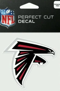 Atlanta Falcons Logo 4x4 Perfekter Schnitt zum Logo. Auto Fenster Aufkleber Siehe Beschreibung. - Bild 1 von 1