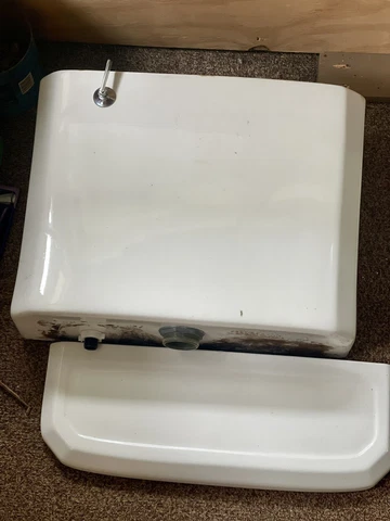 1931 Antique Toilet Cover