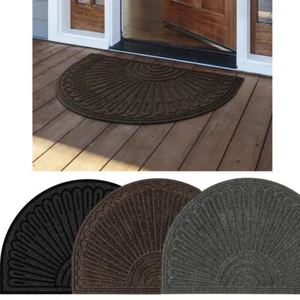 Türmatte Fußmatte Halbrund 60 x 90 cm Extra Dick und Stark 3 Farben TOP  - Bild 1 von 6