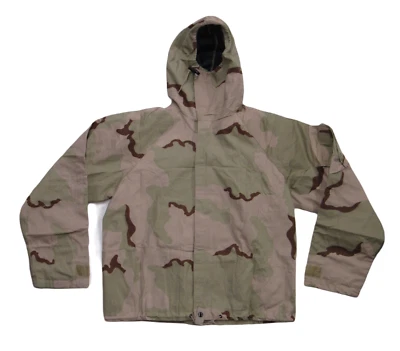 NEW SEALED Desert Camoflauge Army Chemical Protective Overgarment Coat ADU BDU - Image 1 of 4