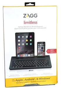 Zagg Limitless Full-Size multi device wireless Keyboard - Bild 1 von 2