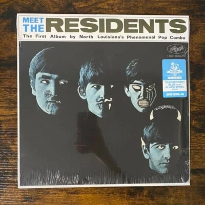 The Residents‎–Meet The Residents(Newbury Comics Exclusive) Vinyl LTD.500 SEALED - Image 1 of 4