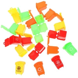 20pcs Mini Garbage Can Toys Kids Garbage Can Toys Trash Can Toys Kids Vehicle... - Picture 1 of 9