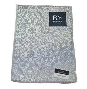 BY BEDECK Single Dita Bettdecke Quiltbezug Ente Ei Polyester Viskose gemustert Neu - Bild 1 von 6