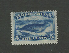 Canada Newfoundland Scott #49B Fine Sound NH MNH Deep Blue Stamp NFLD