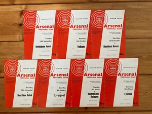 Arsenal Home Programme 1965/66 - Wählen Sie aus dem Dropdown-Menü - Bild 1 von 1