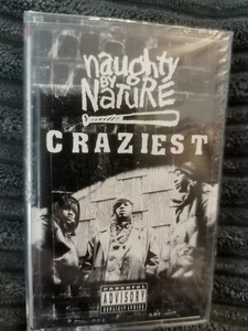 Naughty By Nature - Craziest (Sealed Maxi-single Cassette Tape) - Imagen 1 de 2