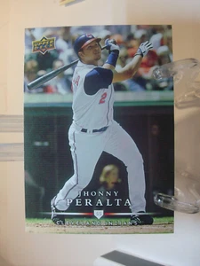 2008 Upper Deck First Edition Baseball Card #345 Jhonny Peralta (2367) - Bild 1 von 2