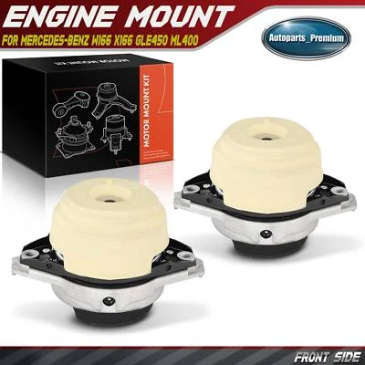 2x Suporte de Motor Frontal LH e RH para Mercedes-Benz W166 X166 GLE450 AMG ML400 - Imagem 1 de 4