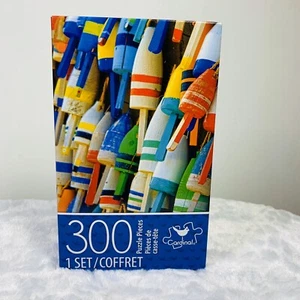 300 Pc - Colorful Buoys - Puzzle - Cardinal - New - Picture 1 of 2