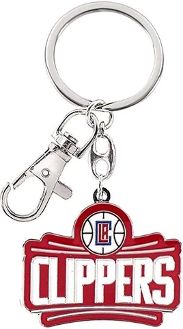 Los Angeles Clippers Heavyweight Metal Keychain Keyrings Cover