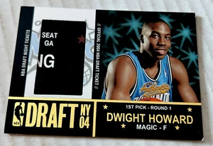 2004-05 Fleer Authentix Draft Night Tickets Dwight Howard #DN-DH Rookie NBA ๐ - Picture 1 of 2