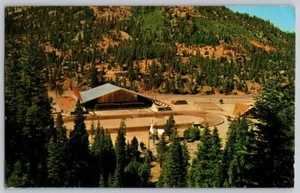 Vintage 1961 Winter Olympic Games Squaw Valley CA Postcard Blythe Arena resort - Picture 1 of 2