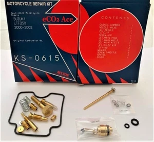 SUZUKI LTF250 QUADRUNNER KEYSTER CARBURETOR REBUILD REPAIR KIT 1999 - 2002 - Bild 1 von 9