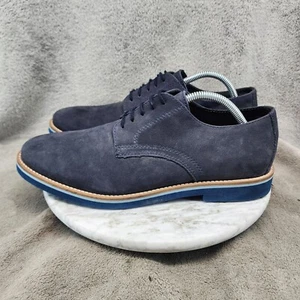 Bar III Shoes Mens Size 10.5 Blue Lace Up Oxfords *GUC* - Imagen 1 de 22