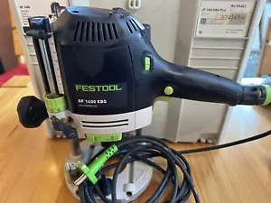 Festool Of 1400 Oberfräse plus Fräsbox OF S8 mit 10 Aufsätzen - Bild 1 von 5