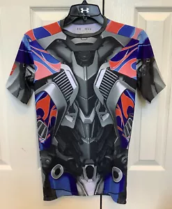Under Armour Alter Ego Transformers Optimus Prime Compression Shirt Mens Medium - Picture 1 of 3