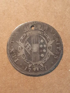1791 FERDINANDO III TOSKANA ITALIEN SILBER - Bild 1 von 2