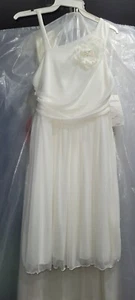 Lala & Erina Girl's Sz 10   Ivory Girl Dress - Picture 1 of 6