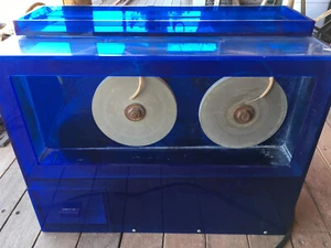 4 WHEEL POLISHING MACHINE LAPIDARY JEWELRY MAKING. - Picture 1 of 8