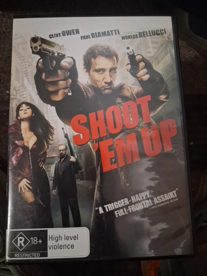 Shoot 'Em Up  (DVD, 2007) Monica Belucci Clive Owen Action Comedy Reg4 - image 1 of 1