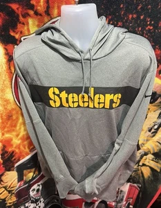 New Nike Onfield Apparel Pittsburgh Steelers Hoodie Sweatshirt Gray • Large - Picture 1 of 10