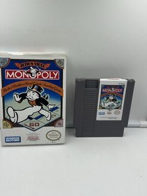 Monopoly (Nintendo Entertainment System, 1991) NES Game w/ Box