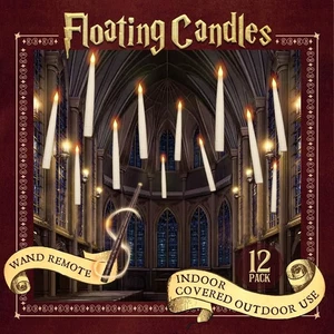 NEW ORIENTAL CHERRY Halloween Decorations Floating Candles with Wand 12 Pcs - Picture 1 of 7