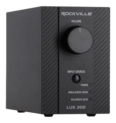 Rockville LUX 300 Audiophile 300w RMS Home Stereo Amplifier XLR In, Clean Power - Image 1 of 4