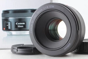 Tested [ Almost MINT ] Canon EF 50mm F/1.8 STM EF Mount Standard Lens From JAPAN - Picture 1 of 9