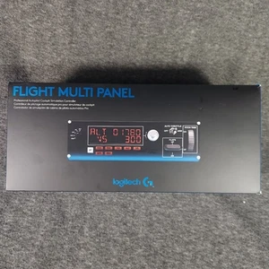 Logitech Saitek Flight Multi Panel Open Box Free Shipping For PC Windows - Picture 1 of 12