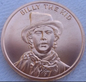 Billy The Kid Wild West Serie 1oz Kupfer - Bild 1 von 2