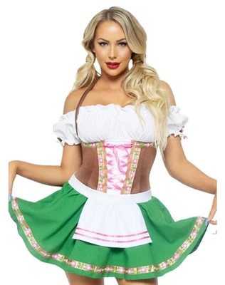 Leg Avenue: Women's Gretchen Dirndl Dress Oktoberfest Outfit. Sz Large - Image 1 of 3