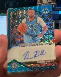 2024-25 Mosaic Basketball Norman Powell Auto Mosaic FOTL /25 - Picture 1 of 1