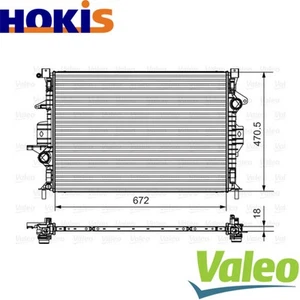 RADIATOR ENGINE COOLING 735550 FOR VOLVO V40/Cross/Country/Hatchback/Van 1.6L - Picture 1 of 6